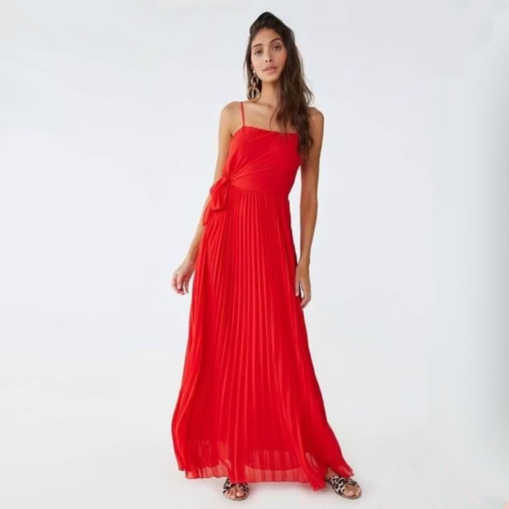 Forever21 red maxi dress